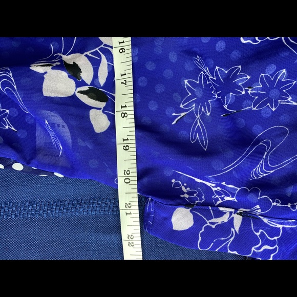 Leifnotes hi-low tie front top - Picture 6 of 9